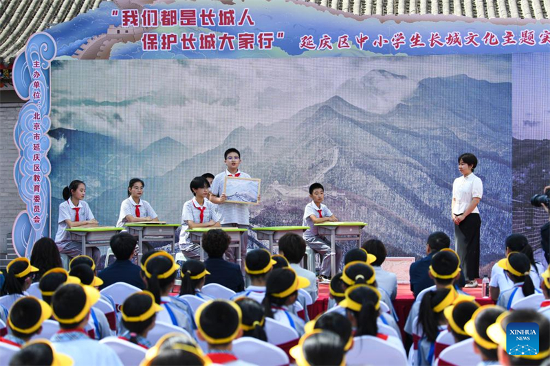 Dorf in Beijing entwickelt eine Tourismusindustrie auf Grundlage der Gro?en Mauer